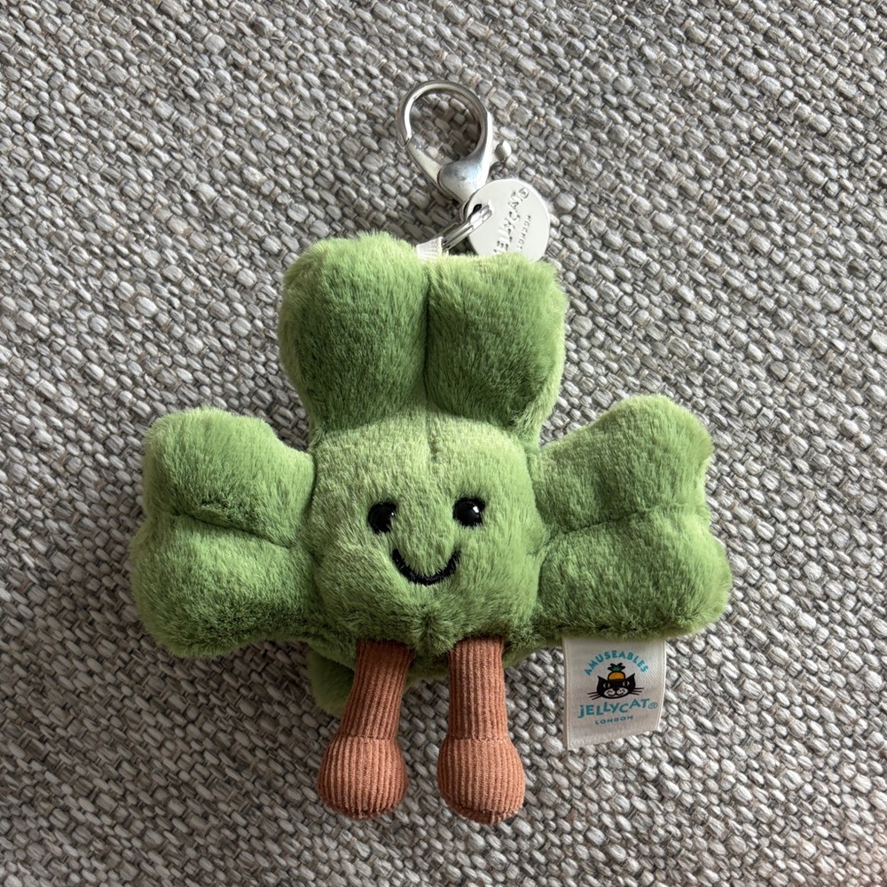 Jellycat Amusables Clover Bag Charm